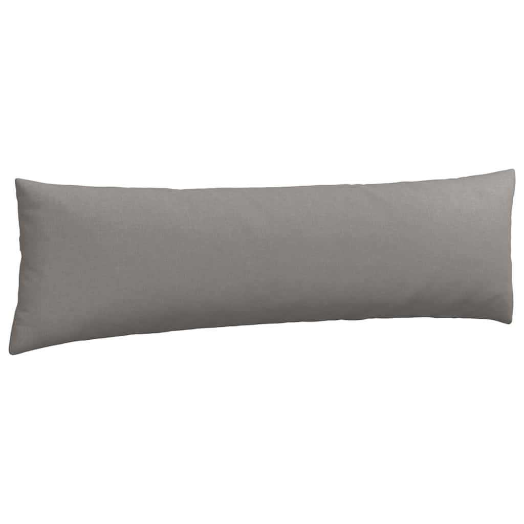 Sofapuder 2 pcs Gråbrun 145 x 40 cm Stof