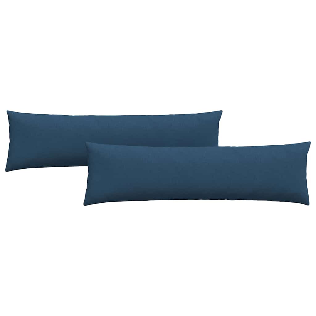 Sofapuder 2 pcs Blå 145 x 40 cm Stof