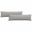 Sofapuder 2 pcs Skygrå 145 x 40 cm Stof
