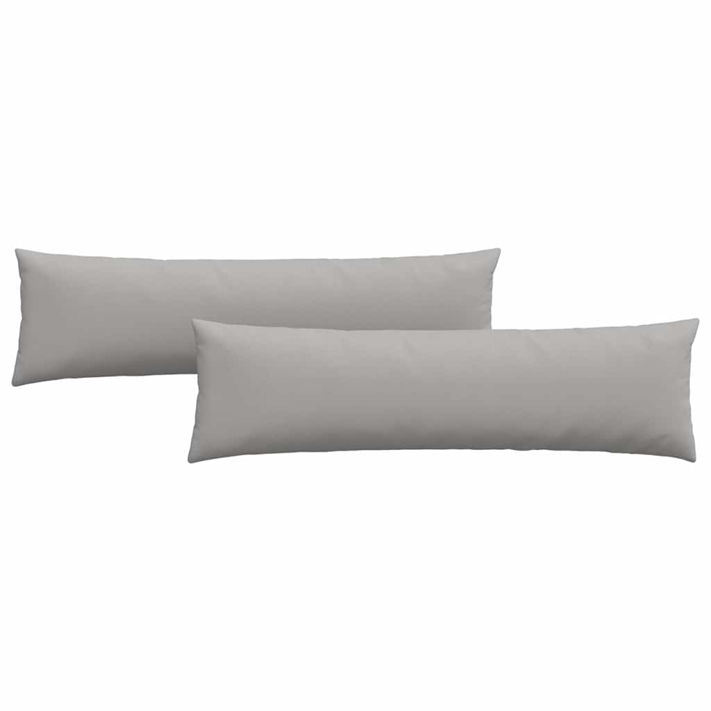 Sofapuder 2 pcs Skygrå 145 x 40 cm Stof