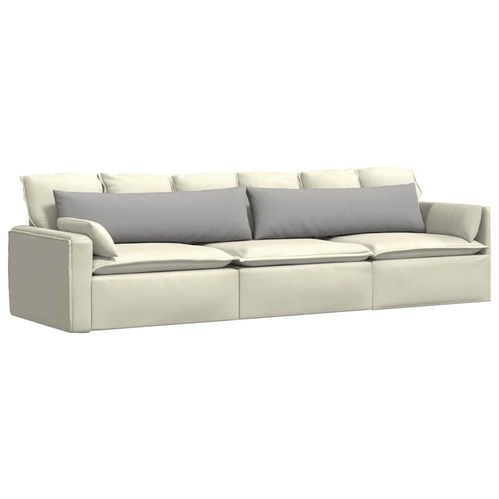 Sofapuder 2 pcs Skygrå 145 x 40 cm Stof