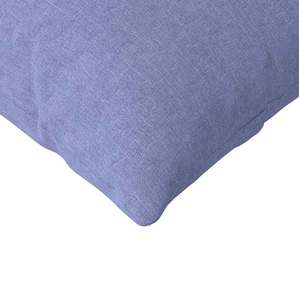 Sofapuder 2 pcs Jeans blå 145 x 40 cm Stof