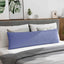 Sofapuder 2 pcs Jeans blå 145 x 40 cm Stof