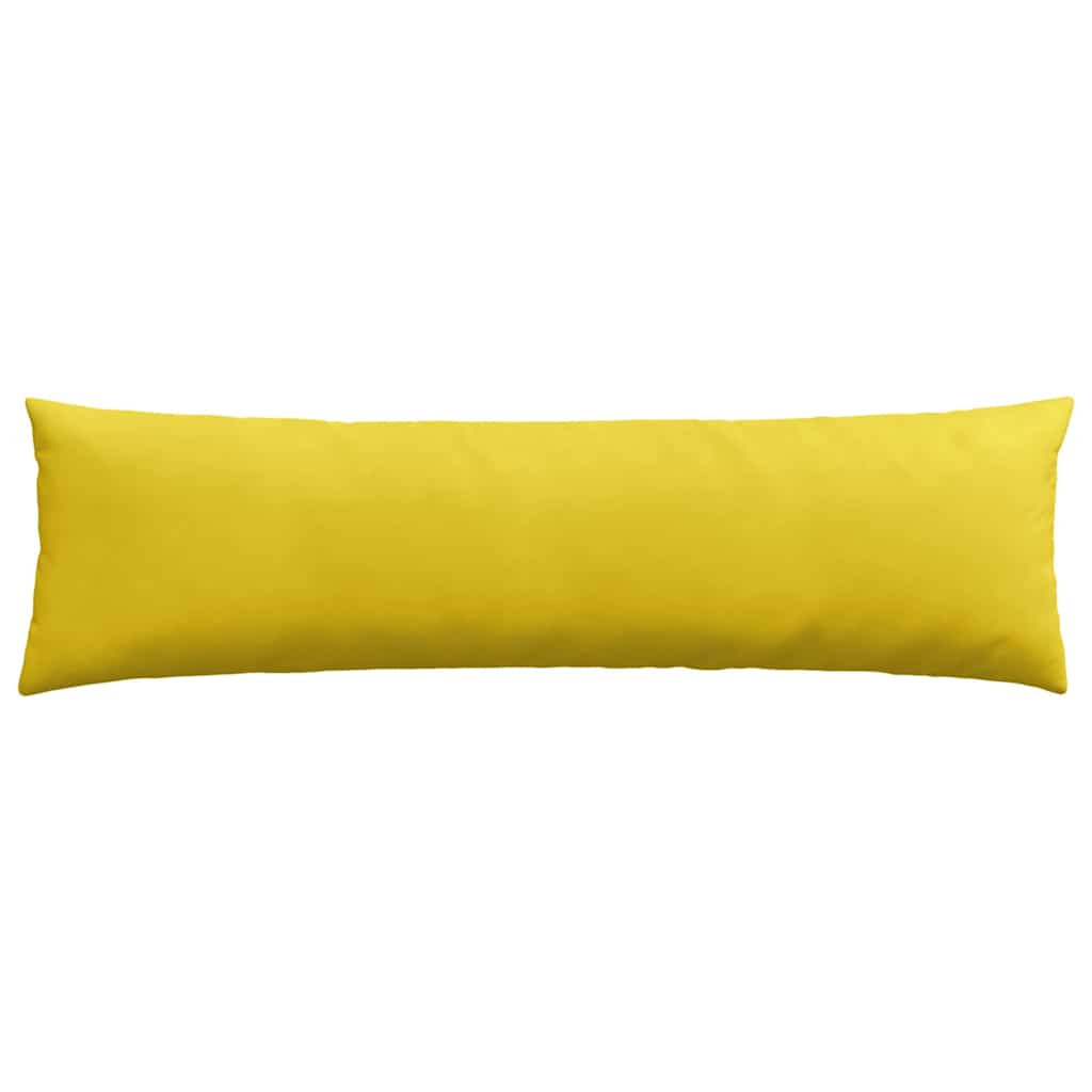 Sofapuder 2 pcs Gul 145 x 40 cm Velourstof