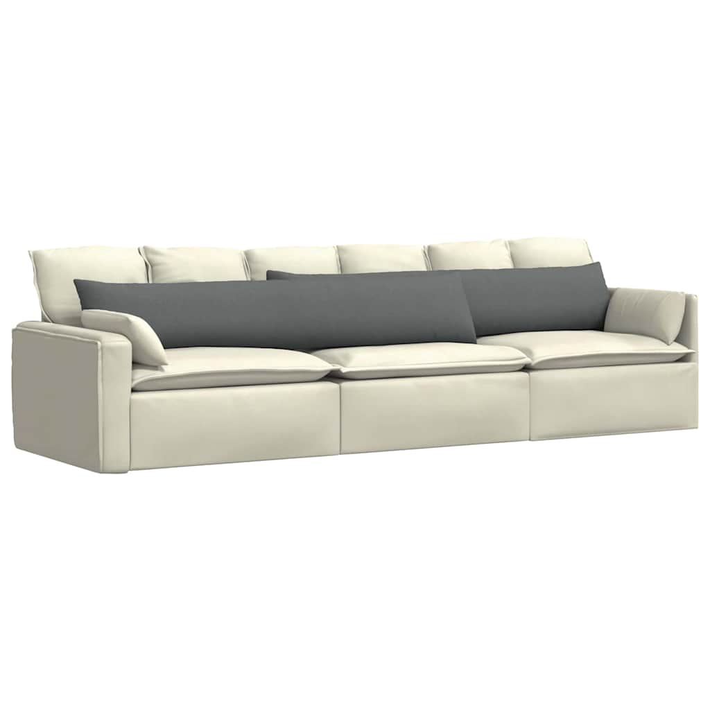 Sofapuder 2 pcs Mørkegrå 200 x 40 cm Stof