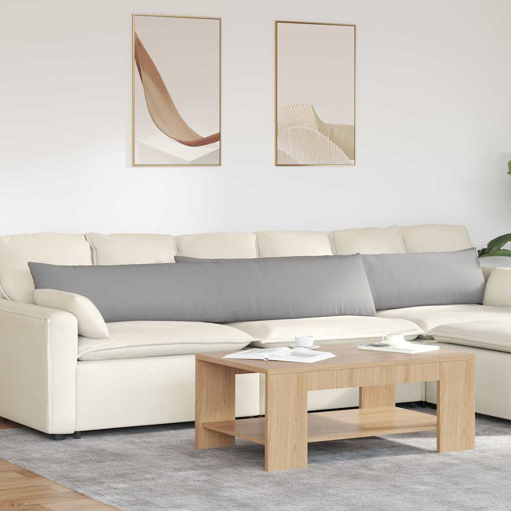 Sofapuder 2 pcs Skygrå 200 x 40 cm Stof