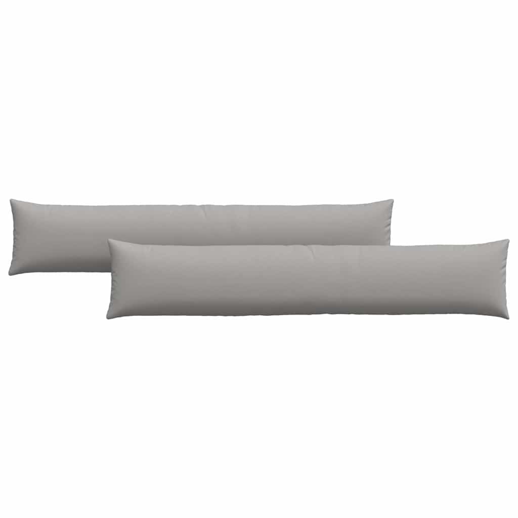 Sofapuder 2 pcs Skygrå 200 x 40 cm Stof