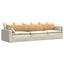 Sofapuder 2 pcs Brun 200 x 40 cm Velourstof