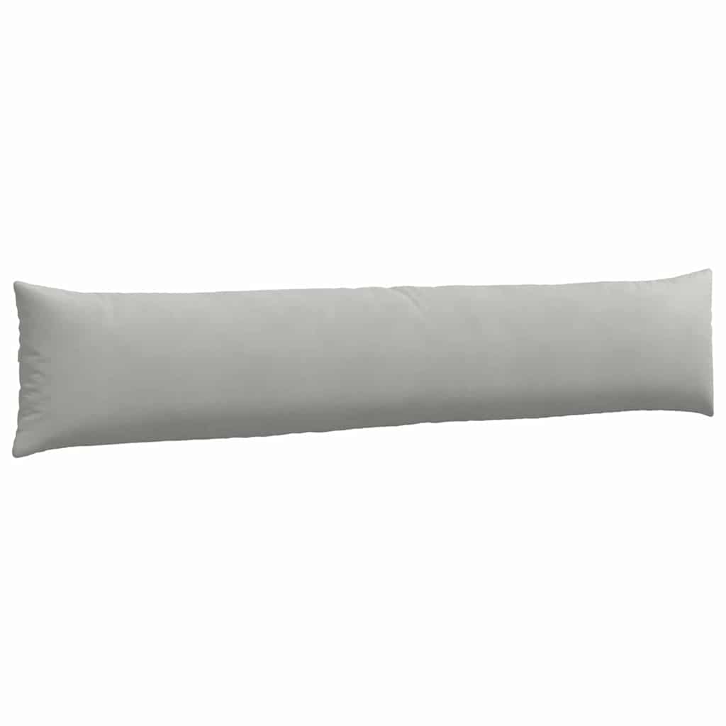 Sofapuder 2 pcs Lysegrå 200 x 40 cm Stof
