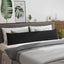 Sofapuder 2 pcs Sort 200 x 40 cm Stof