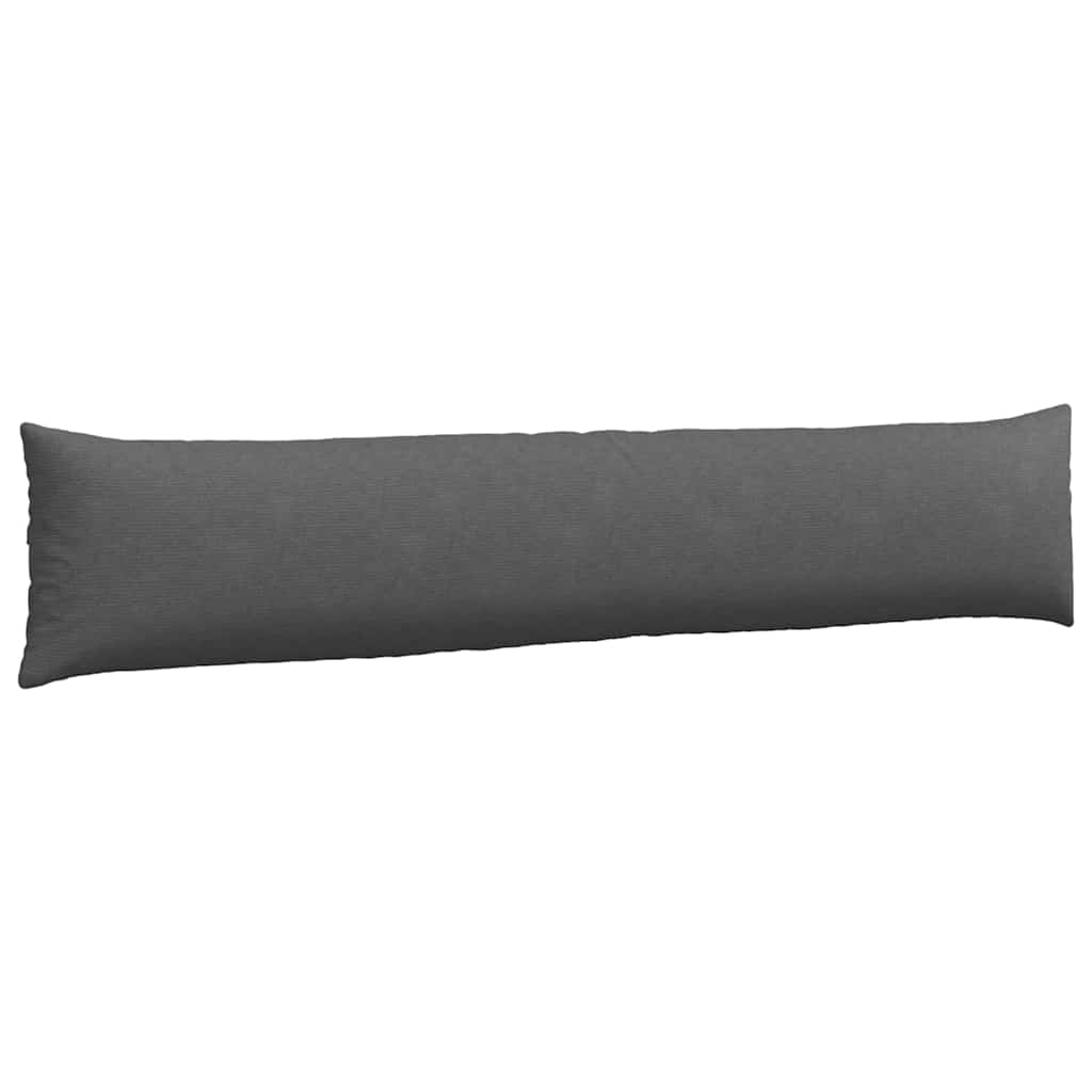 Sofapuder 2 pcs Mørkegrå 200 x 40 cm Velourstof
