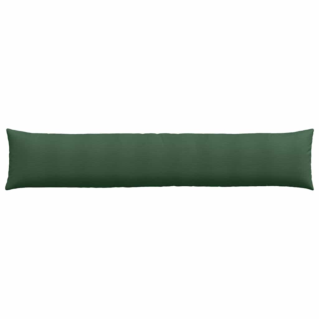 Sofapuder 2 pcs Mørkegrøn 200 x 40 cm Velourstof