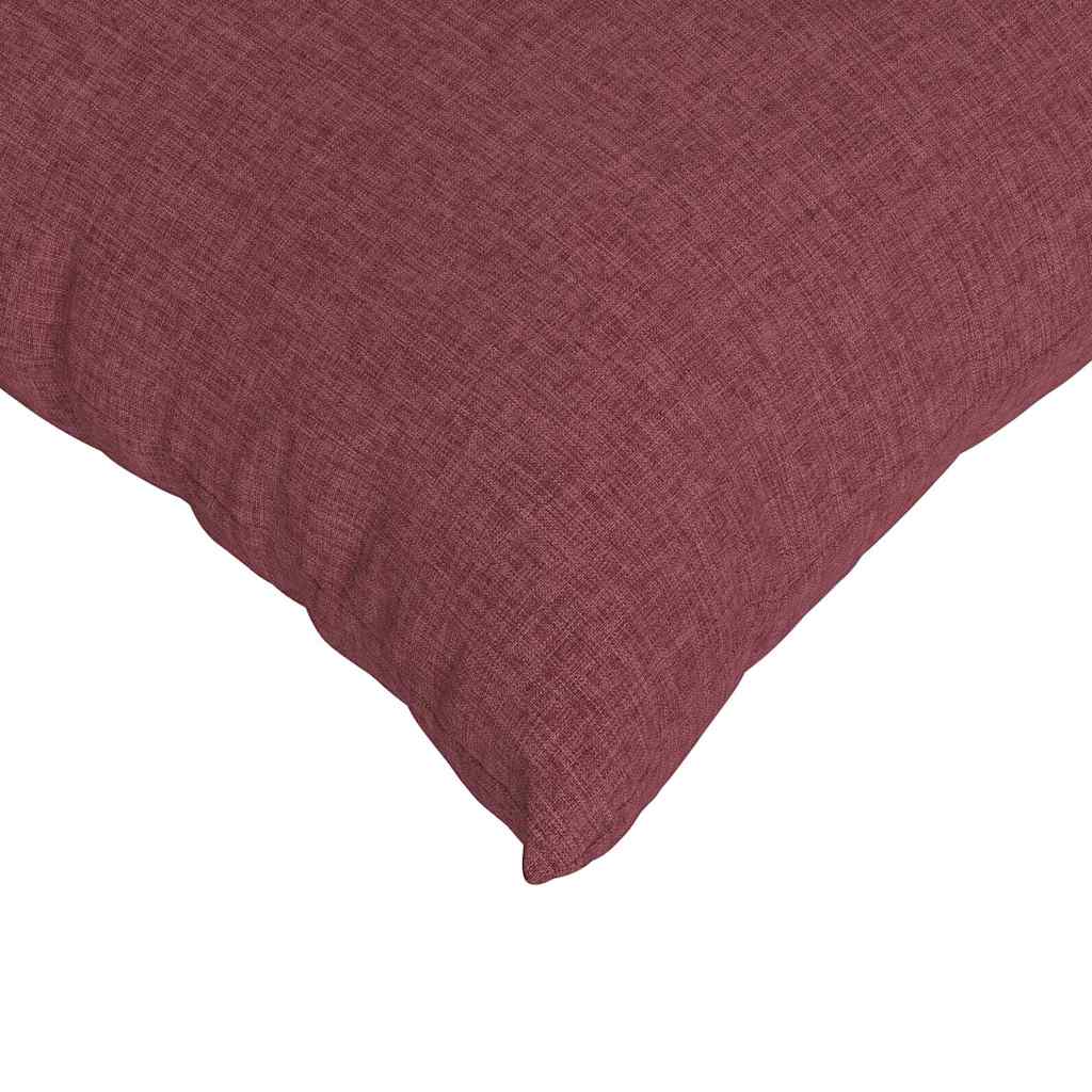 Sofapuder 2 pcs Vinrød 45 x 45 cm Stof