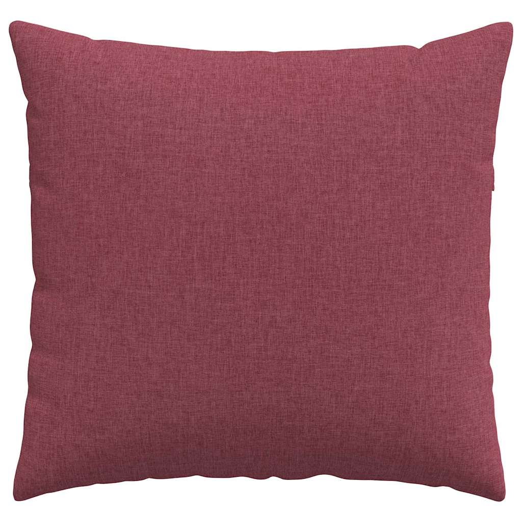 Sofapuder 2 pcs Vinrød 45 x 45 cm Stof