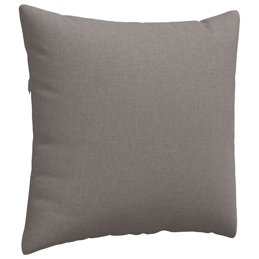 Sofapuder 2 pcs Gråbrun 45 x 45 cm Stof