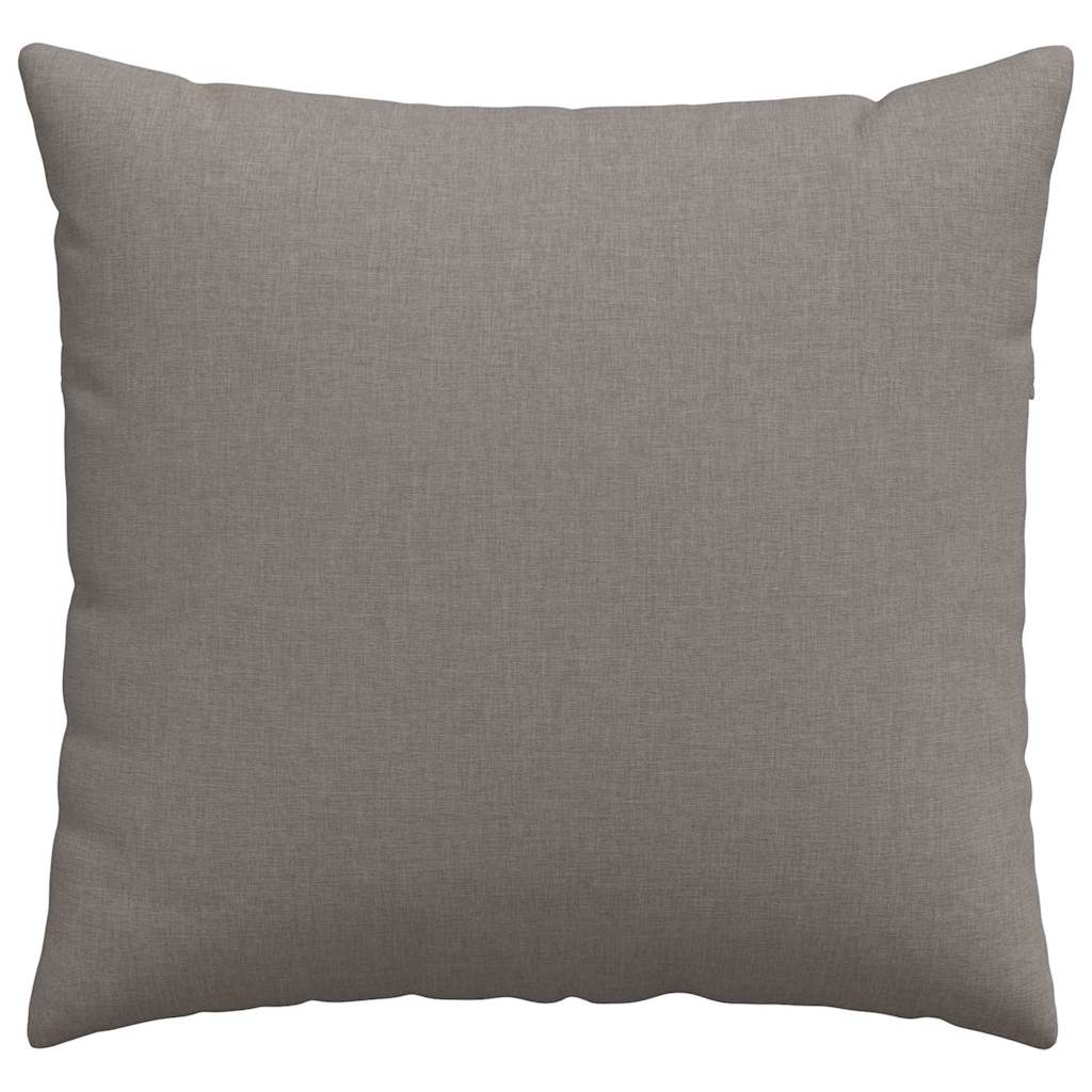Sofapuder 2 pcs Gråbrun 45 x 45 cm Stof