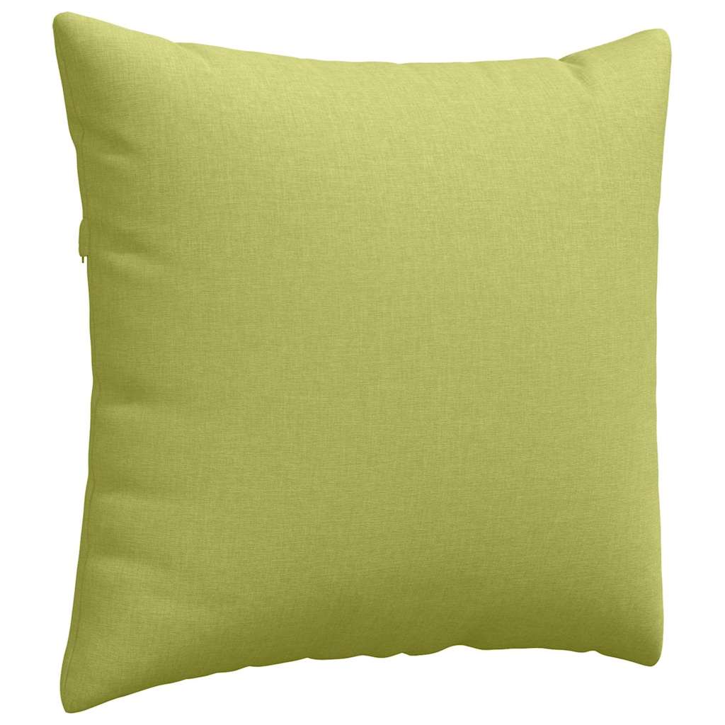 Sofapuder 2 pcs Lys grøn 45 x 45 cm Stof