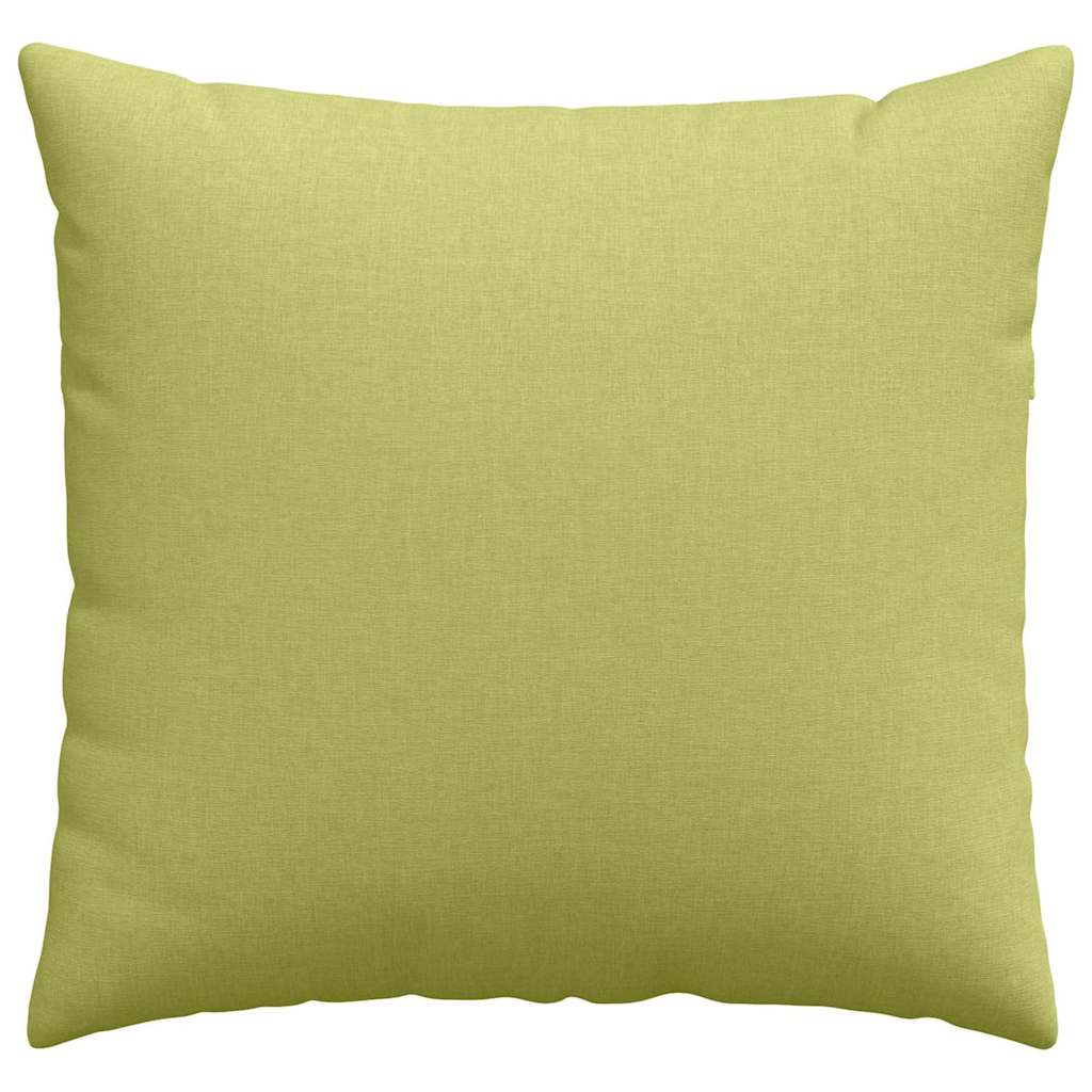 Sofapuder 2 pcs Lys grøn 45 x 45 cm Stof