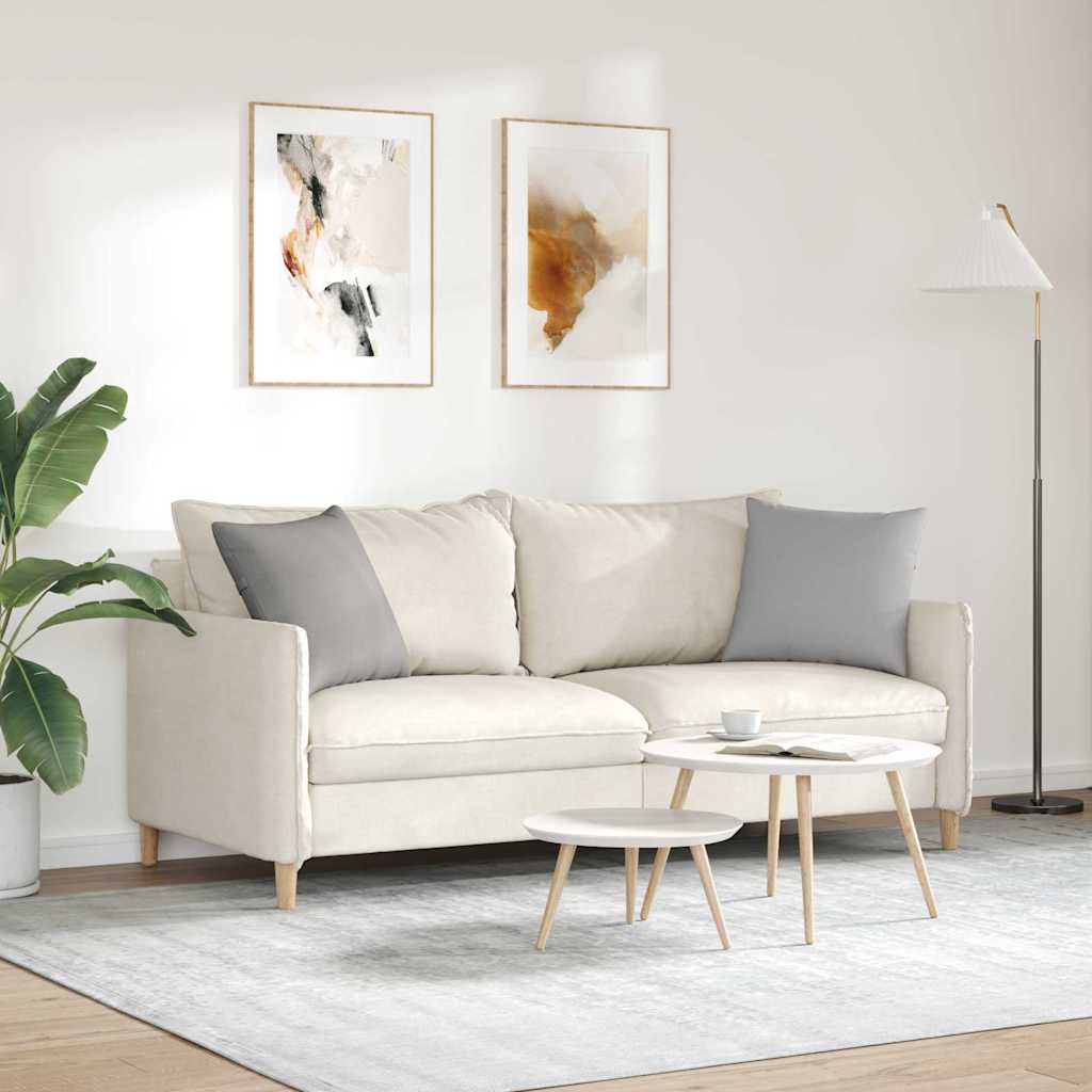 Sofapuder 2 pcs Skygrå 45 x 45 cm Stof