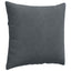 Sofapuder 2 pcs Mørkegrå 45 x 45 cm Velourstof