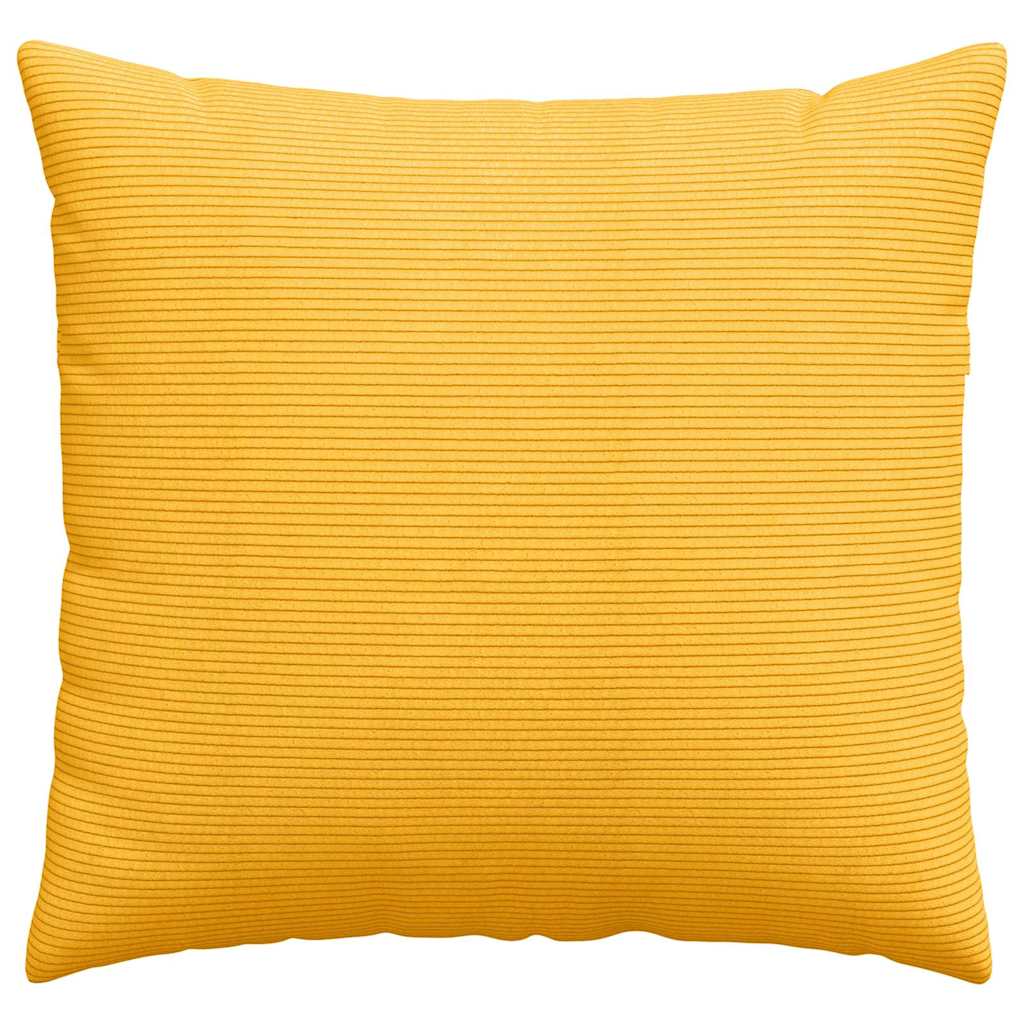 Sofapuder 2 pcs Lys Gul 45 x 45 cm Velourstof