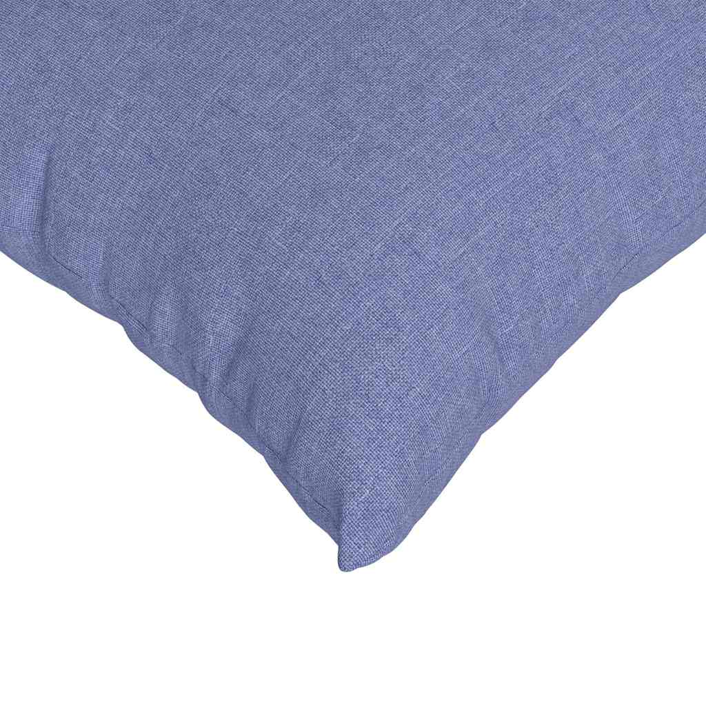 Sofapuder 2 pcs Jeans blå 50 x 50 cm Stof