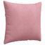Sofapuder 2 pcs Lyserød 50 x 50 cm Velourstof