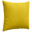 Sofapuder 2 pcs Gul 50 x 50 cm Velourstof