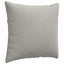 Sofapuder 2 pcs Lysegrå 50 x 50 cm Stof