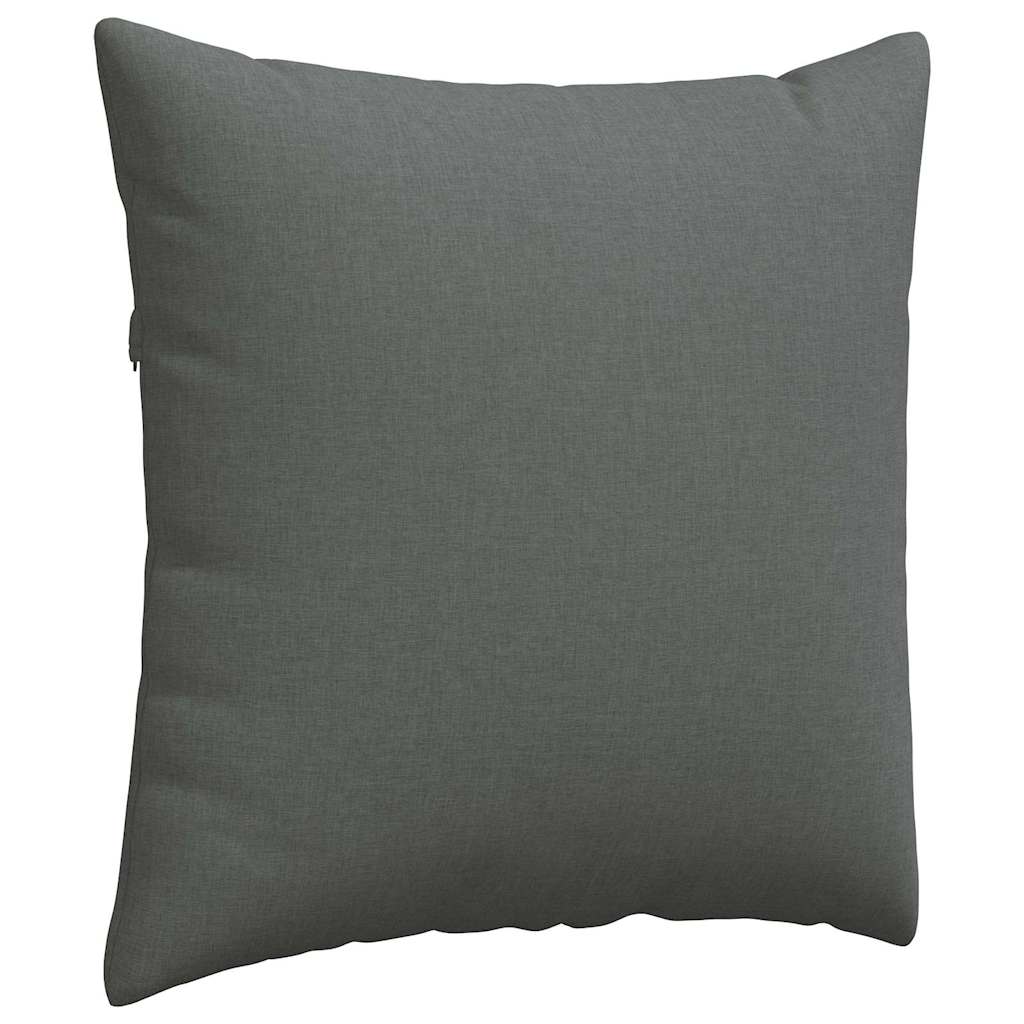 Sofapuder 2 pcs Mørkegrå 60 x 60 cm Stof