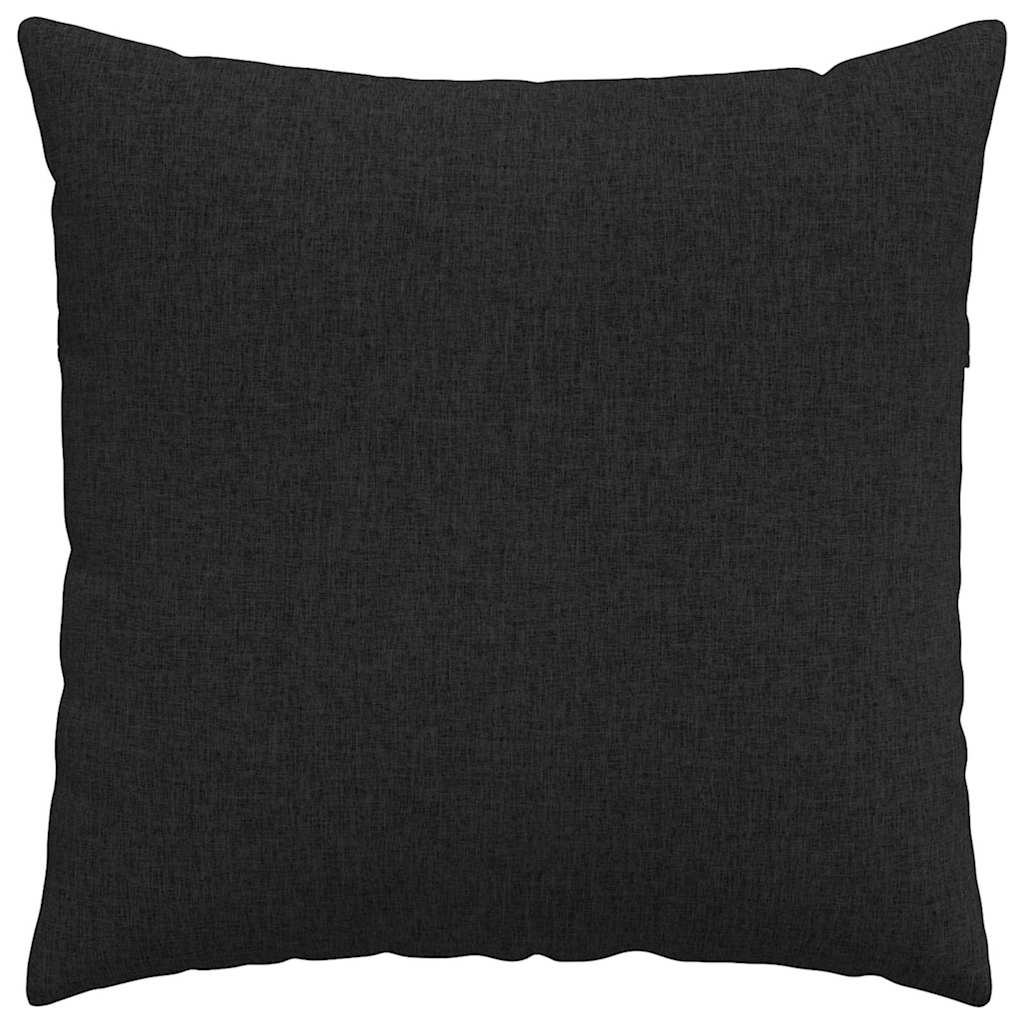 Sofapuder 2 pcs Sort 60 x 60 cm Stof
