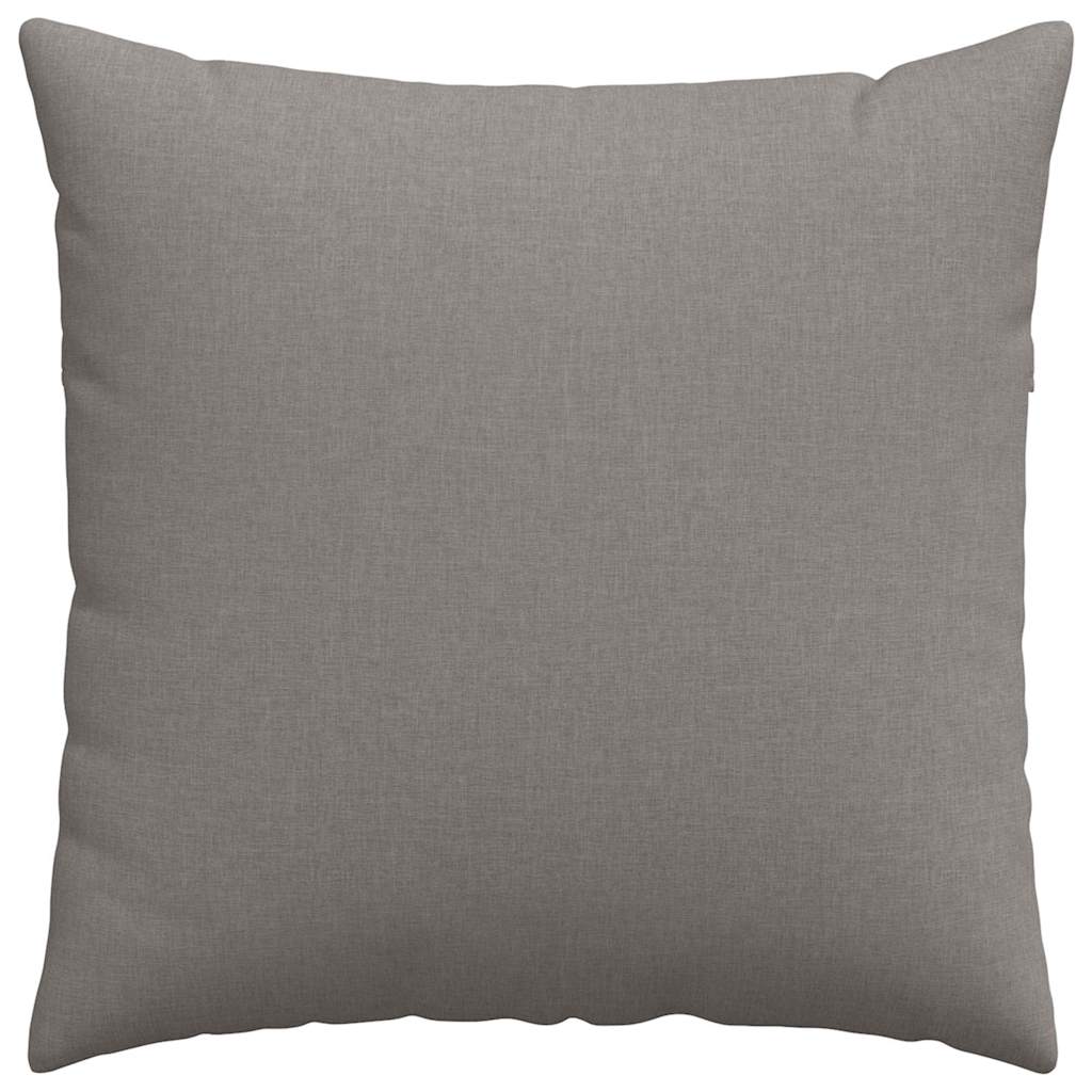Sofapuder 2 pcs Gråbrun 60 x 60 cm Stof