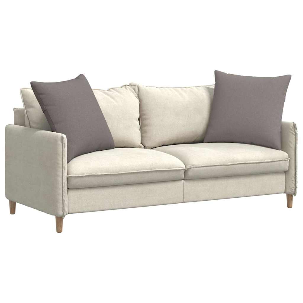 Sofapuder 2 pcs Gråbrun 60 x 60 cm Stof