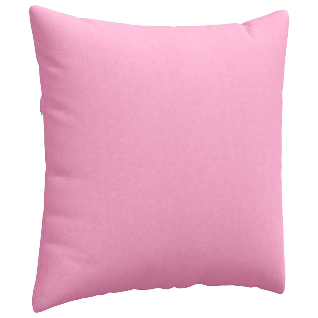 Sofapuder 2 pcs Lyserød 60 x 60 cm Stof