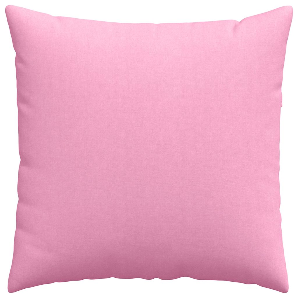 Sofapuder 2 pcs Lyserød 60 x 60 cm Stof