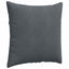Sofapuder 2 pcs Mørkegrå 60 x 60 cm Velourstof
