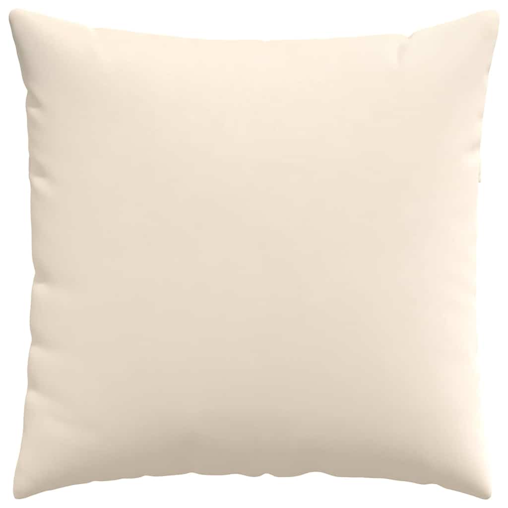 Sofapuder 2 pcs Beige 60 x 60 cm Stof