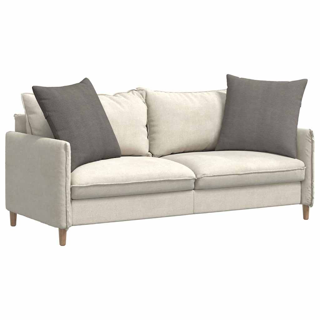 Sofapuder 2 pcs Lysegrå 60 x 60 cm Velourstof