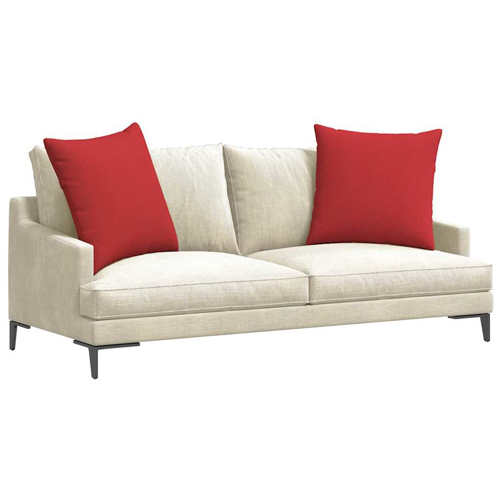 Sofapuder 2 pcs Rød 80 x 80 cm Stof