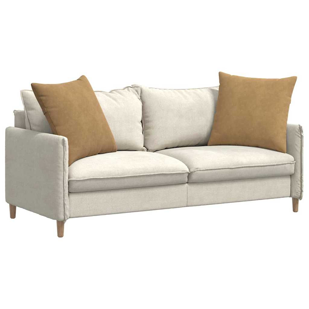 Sofapuder 2 pcs Brun 80 x 80 cm Velourstof
