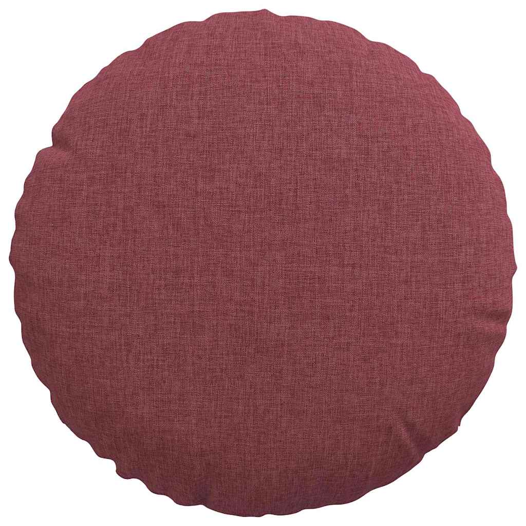 Sædepuder 2 pcs Vinrød Ø30 x 13 cm Stof