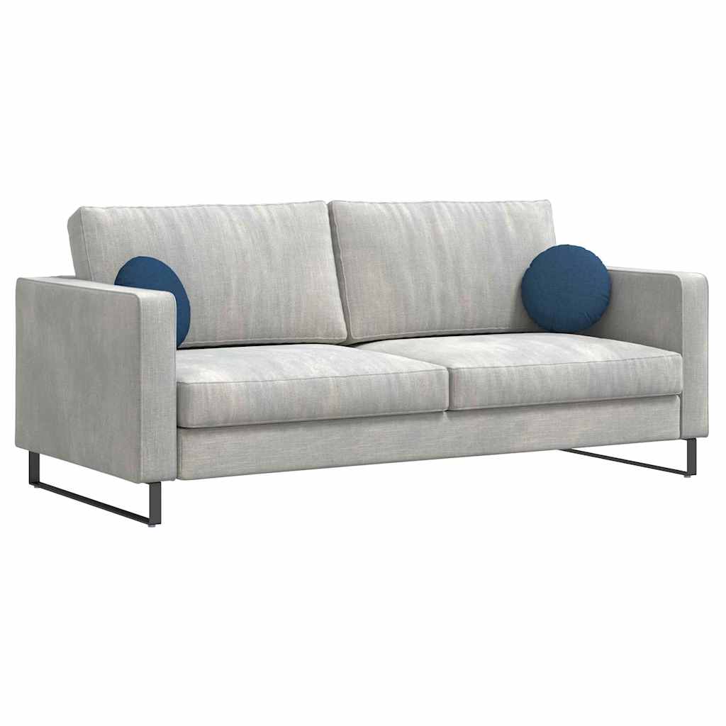 Sædepuder 2 pcs Blå Ø30 x 13 cm Stof