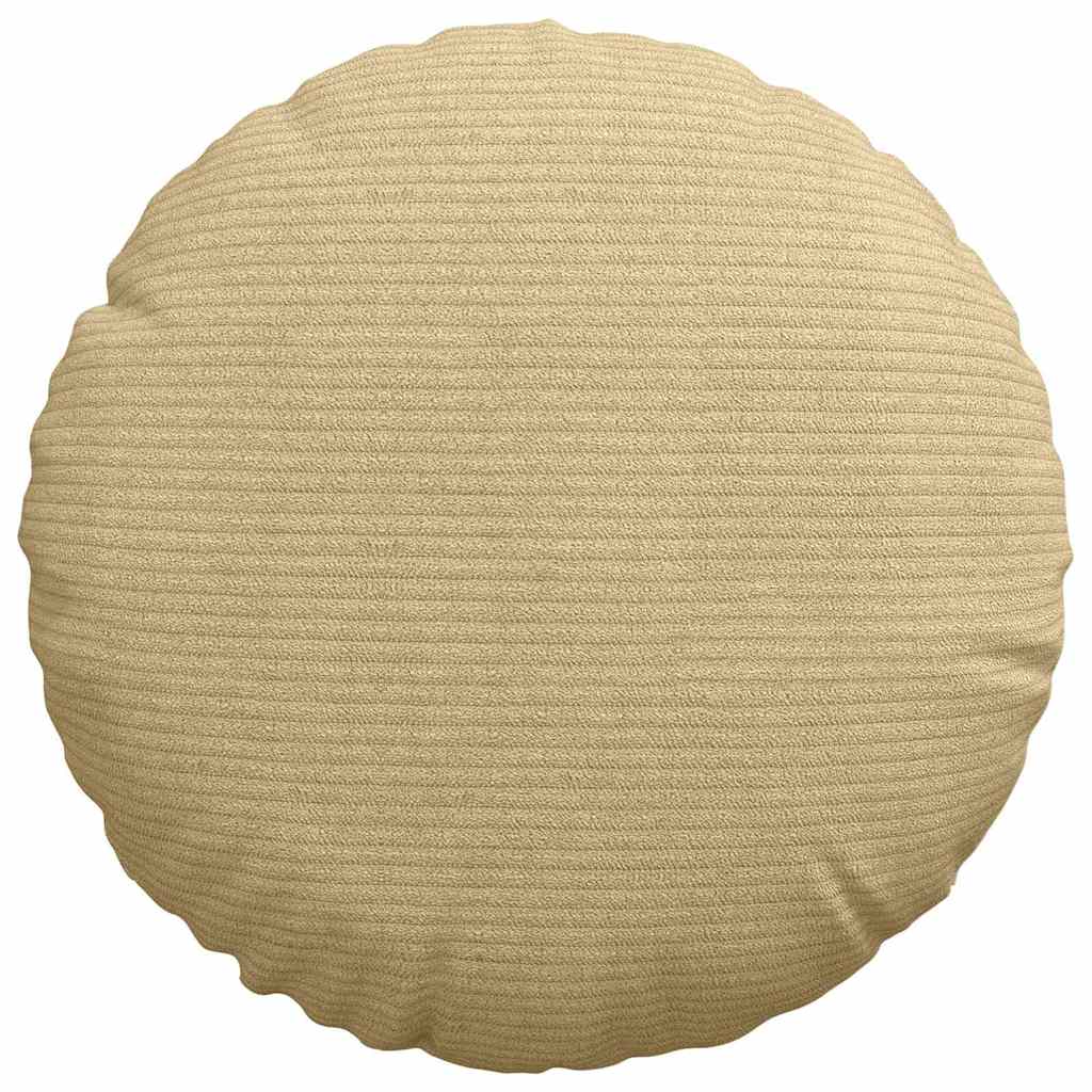 Sædepuder 2 pcs Grågrøn Ø30 x 13 cm Velourstof