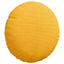 Sædepuder 2 pcs Lys Gul Ø30 x 13 cm Velourstof