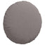 Sædepuder 2 pcs Gråbrun Ø40 x 13 cm Stof