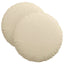 Sædepuder 2 pcs Creme Ø40 x 13 cm Stof