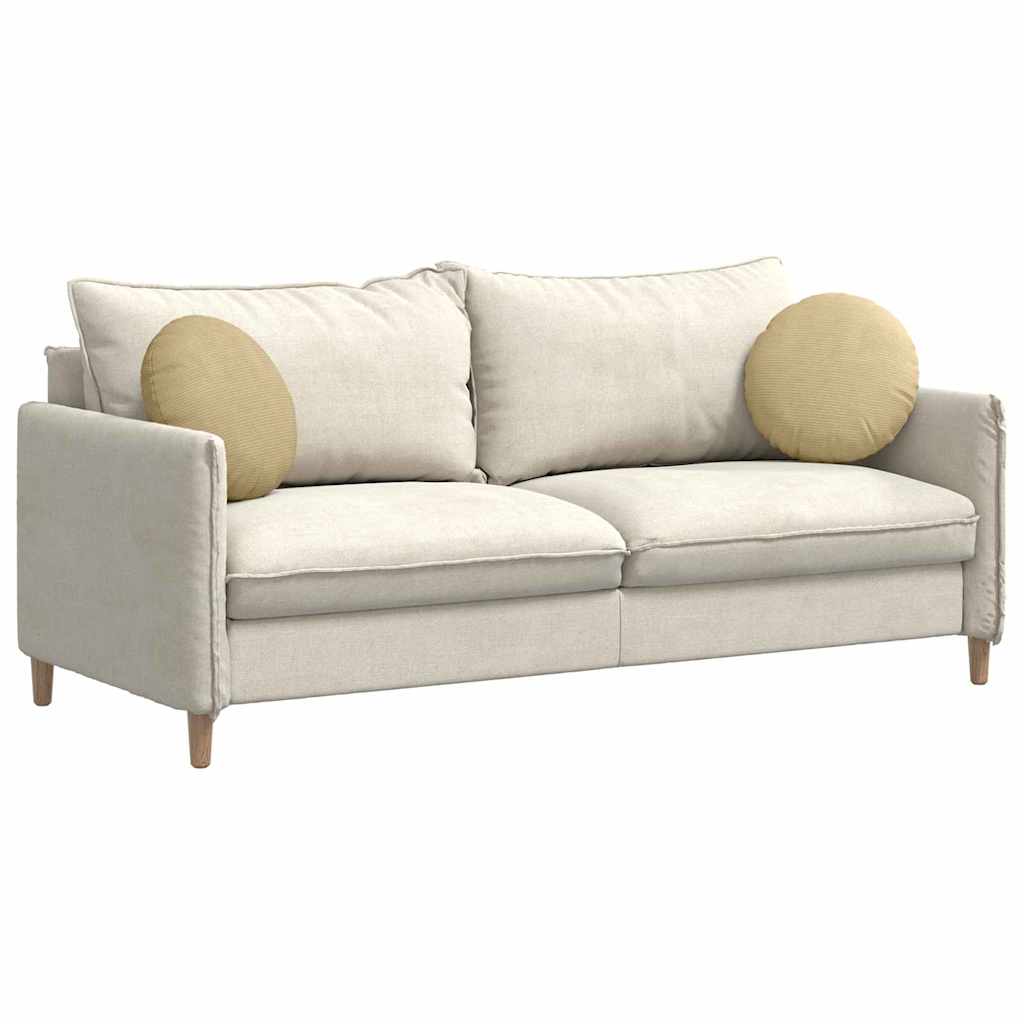 Sædepuder 2 pcs Grågrøn Ø 40 cm Velourstof