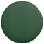Sædepuder 2 pcs Mørkegrøn Ø50 x 19 cm Velourstof