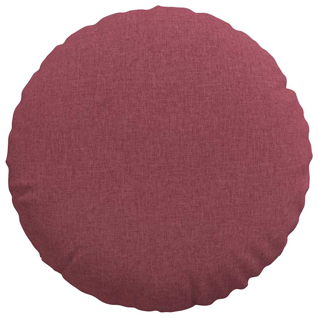 Sædepuder 2 pcs Vinrød Ø60 x 21 cm Stof