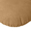 Sædepuder 2 pcs Brun Ø60 x 21 cm Fløjl